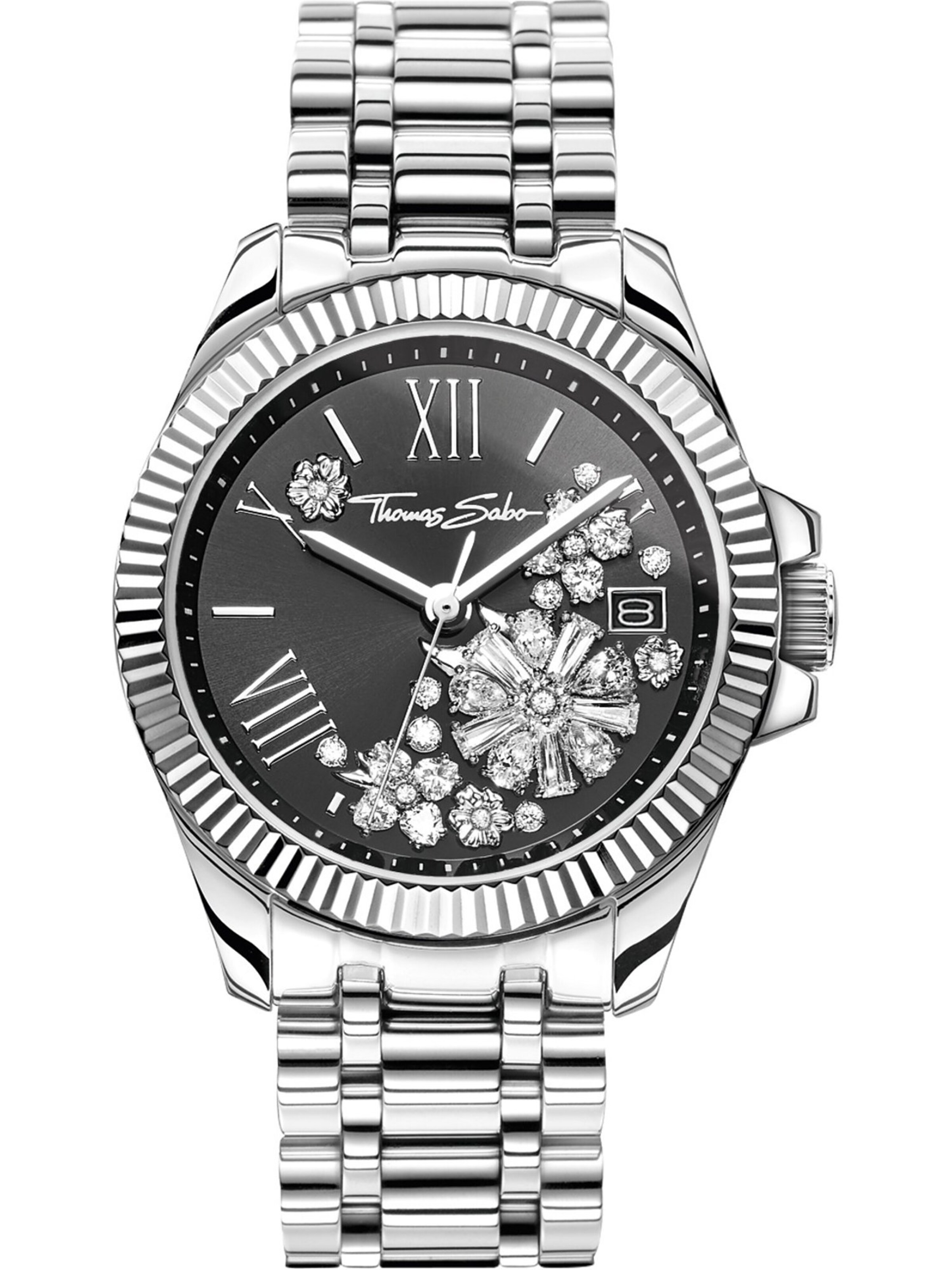 Thomas Sabo Analog Watch in Silver: front