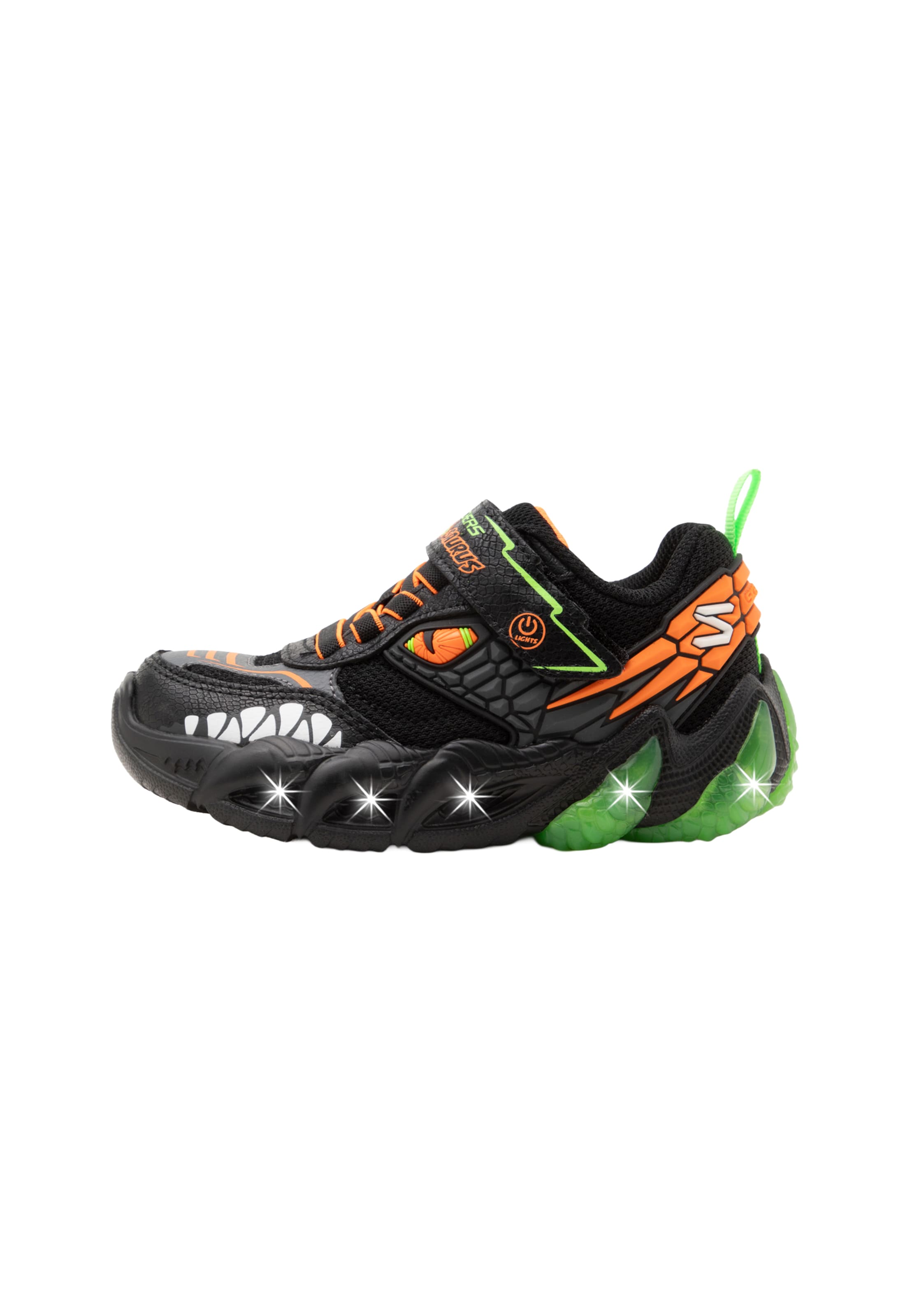 SKECHERS Tenisky 'SKECH-O-SAURUS LIGHTS 3.0' - Čierna: predná strana