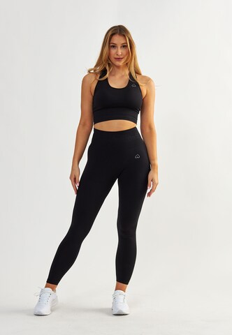BeShaped Skinny Sportbroek 'Lichaam Boost' in Zwart