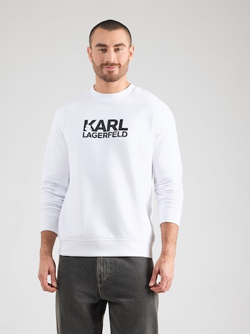 Karl Lagerfeld Tréning póló - fehér: elől