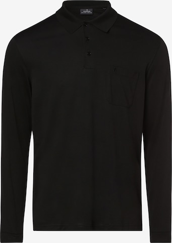 Ragman Shirt in Zwart: voorkant