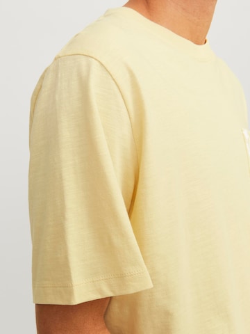 JACK & JONES - Camiseta 'Lafayette' en amarillo
