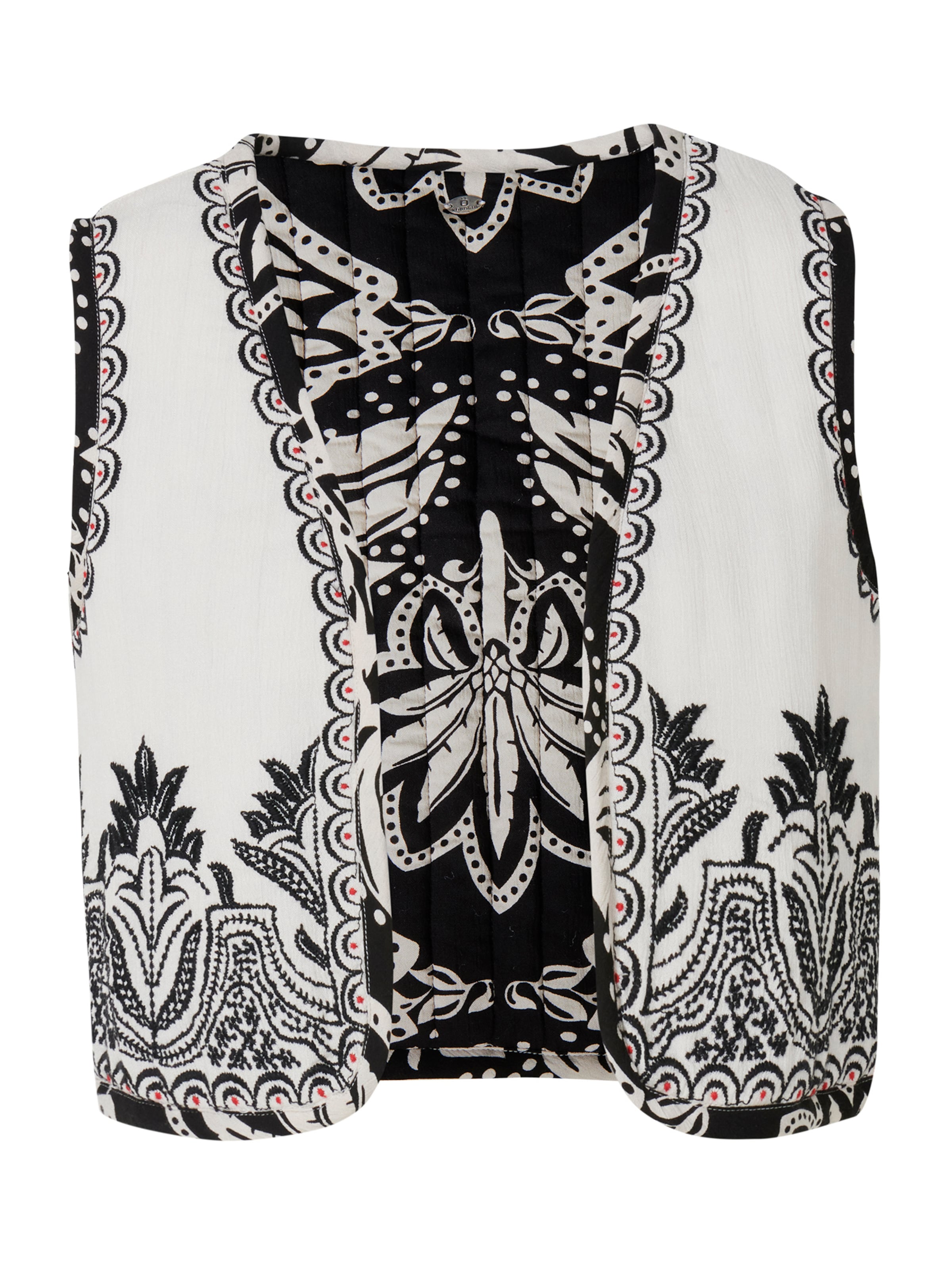 Vestă de la KOROSHI pe alb: față