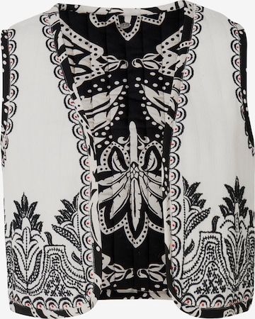 KOROSHI Liivi värissä valkoinen: etupuoli