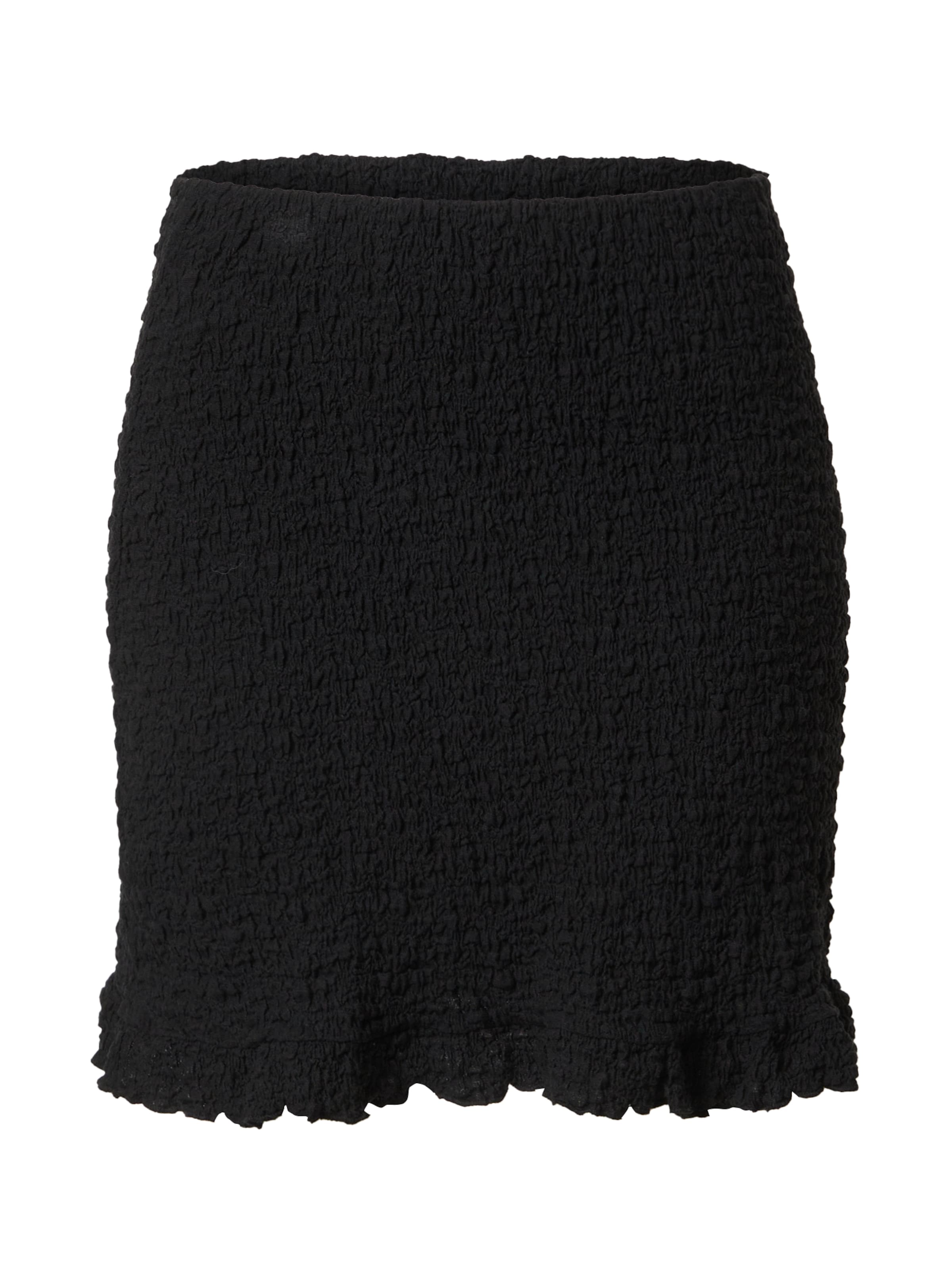 EDITED Sukňa 'Cleo' - Čierna: predná strana