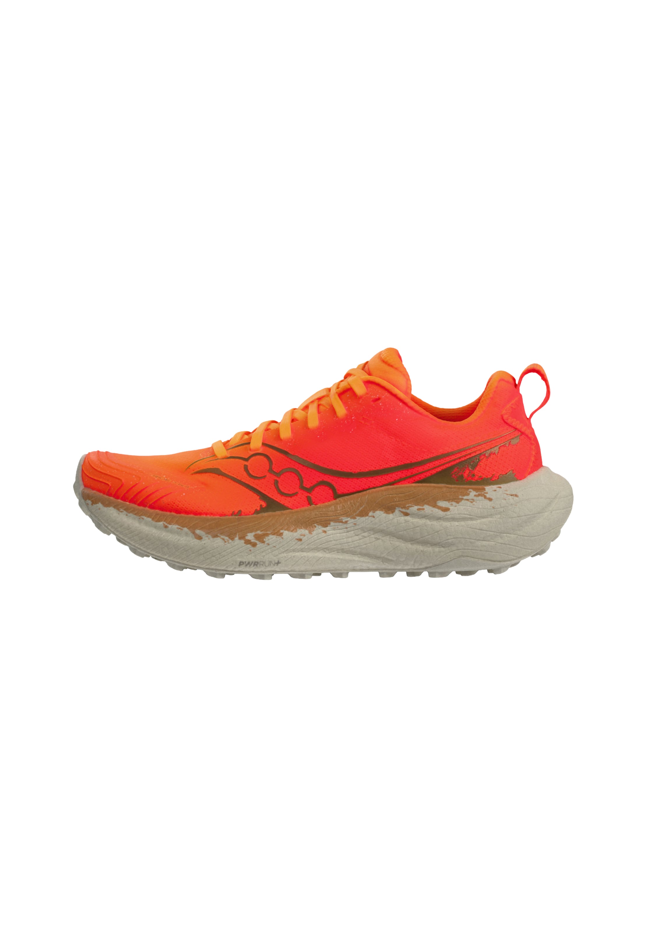 Chaussure de course 'RIDE TR3' saucony en rouge : devant