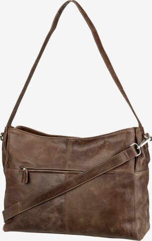 VOi Shoulder Bag 'City Cowboy' in Brown