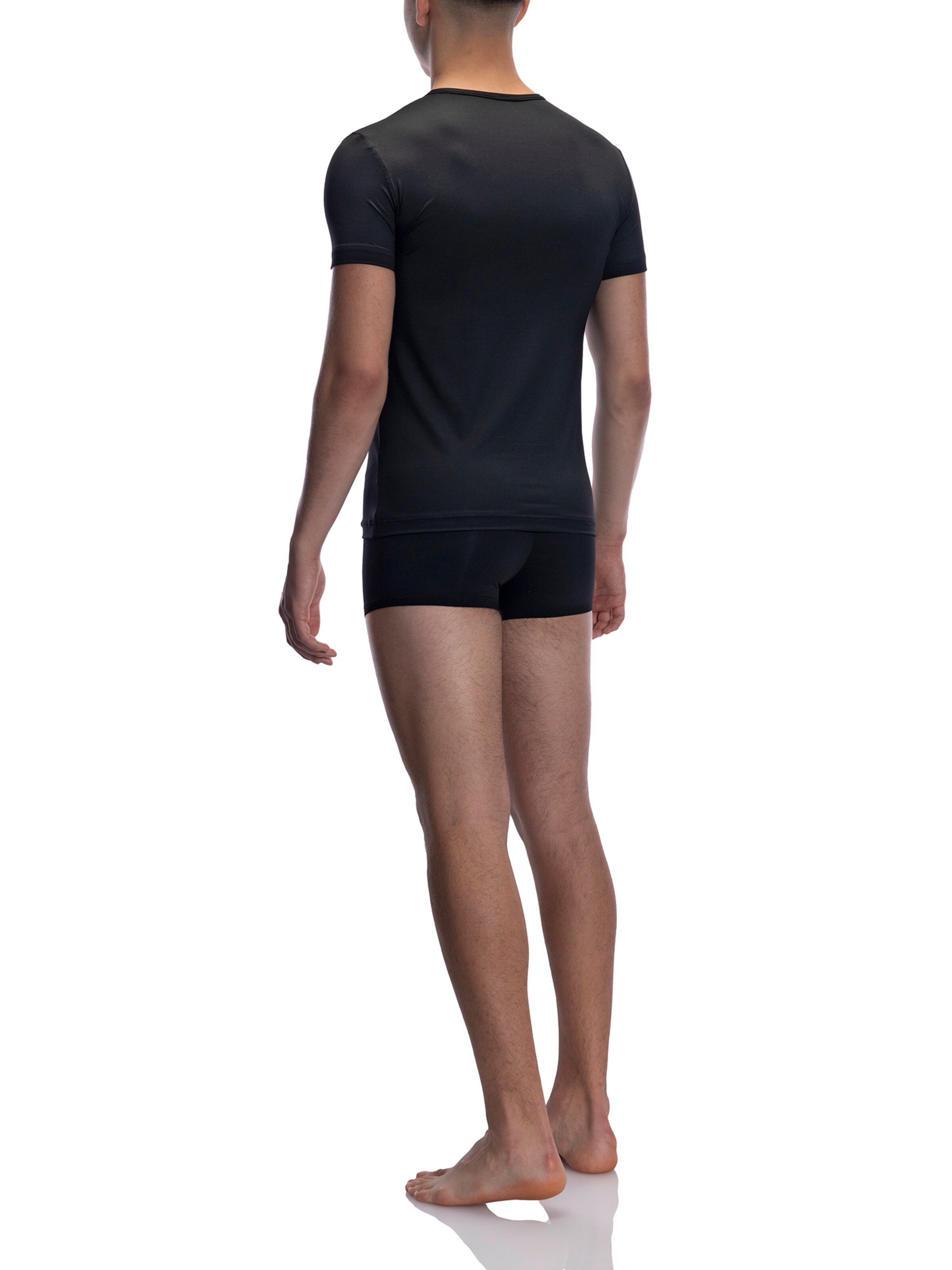 Olaf Benz - Camiseta térmica ' V-Neck RED 2059 ' en negro