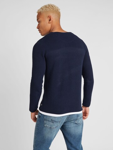 Pull-over QS en bleu