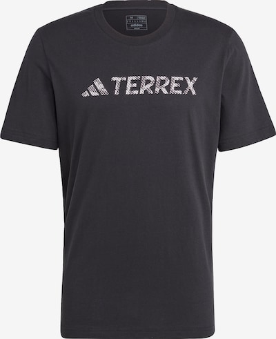 ADIDAS TERREX Функциональная футболка в Серый / Черный / Белый, Обзор товара