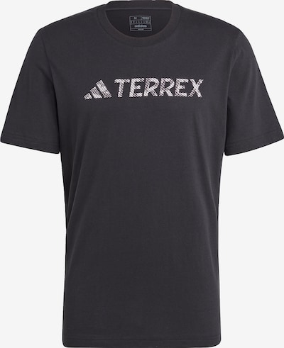 ADIDAS TERREX Funktionsshirt in grau / schwarz / weiß, Produktansicht