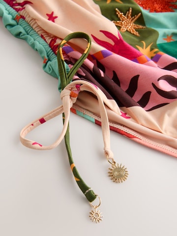 Bandeau Maillot de bain modelant Next en mélange de couleurs