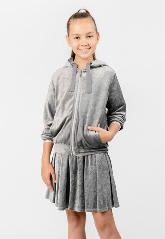 Gulliver Sweatjacke in Grau: Vorderseite
