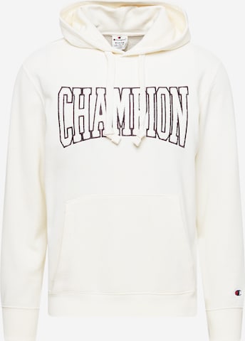 Champion Authentic Athletic Apparel Sweatshirt in Beige: front