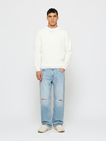 Burocs Regular Jeans 'John Ripped'‌ in Blau