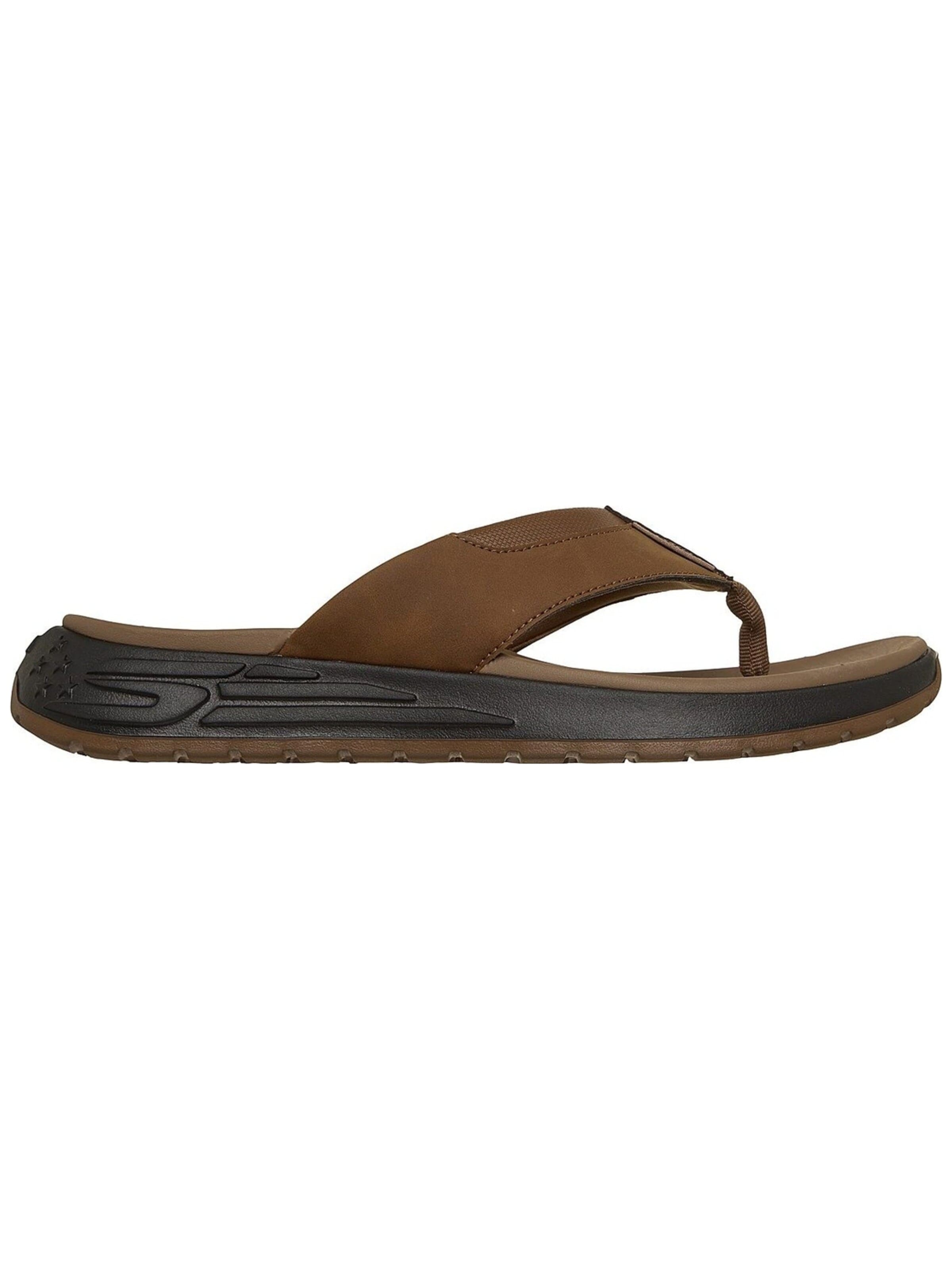 SKECHERS - Sandalias de dedo 'Skechers Street Retro Jogger-tate' en marrón