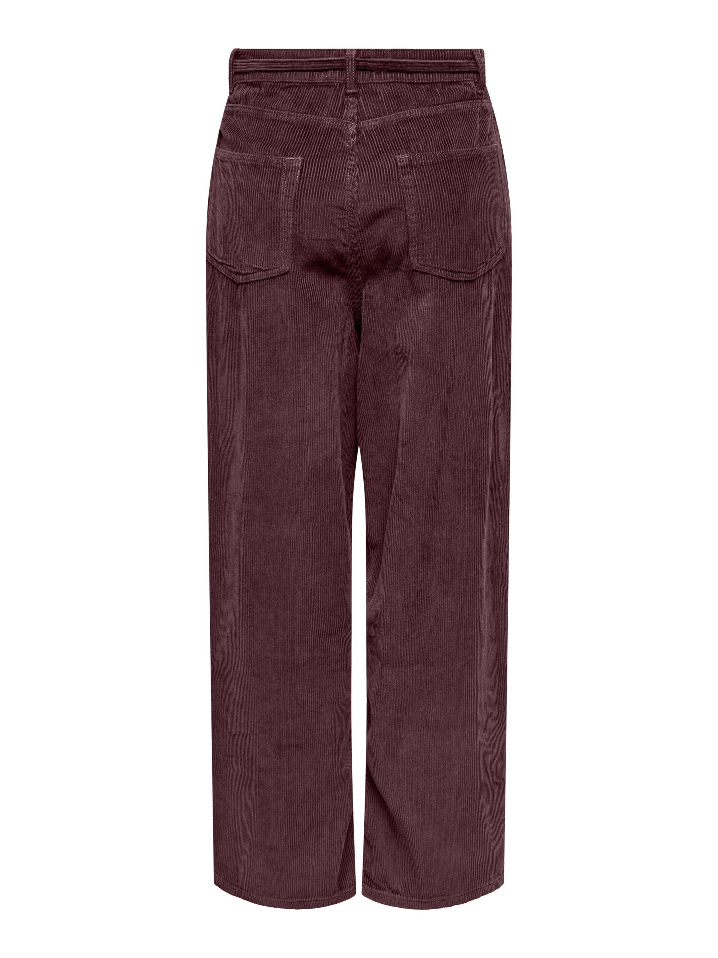Wide Leg Pantalon 'BLEECKER' ONLY en rouge