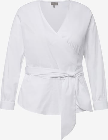 Ulla Popken Blouse in White: front