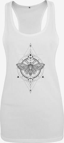 Merchcode Top in White: front