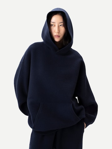 GOBI Cashmere Sweatshirt 'Unisex Cashmere Sweatshirt' i blå: framsida