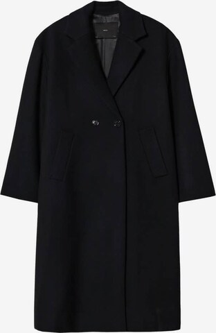 Manteau mi-saison 'Gauguin' MANGO en noir : devant