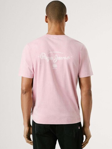 Pepe Jeans Shirt 'Terell' in Roze