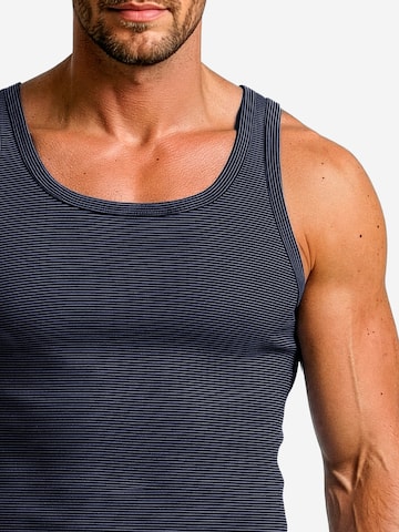 ESGE Unterhemd 'Feinripp Ringel' in Blau