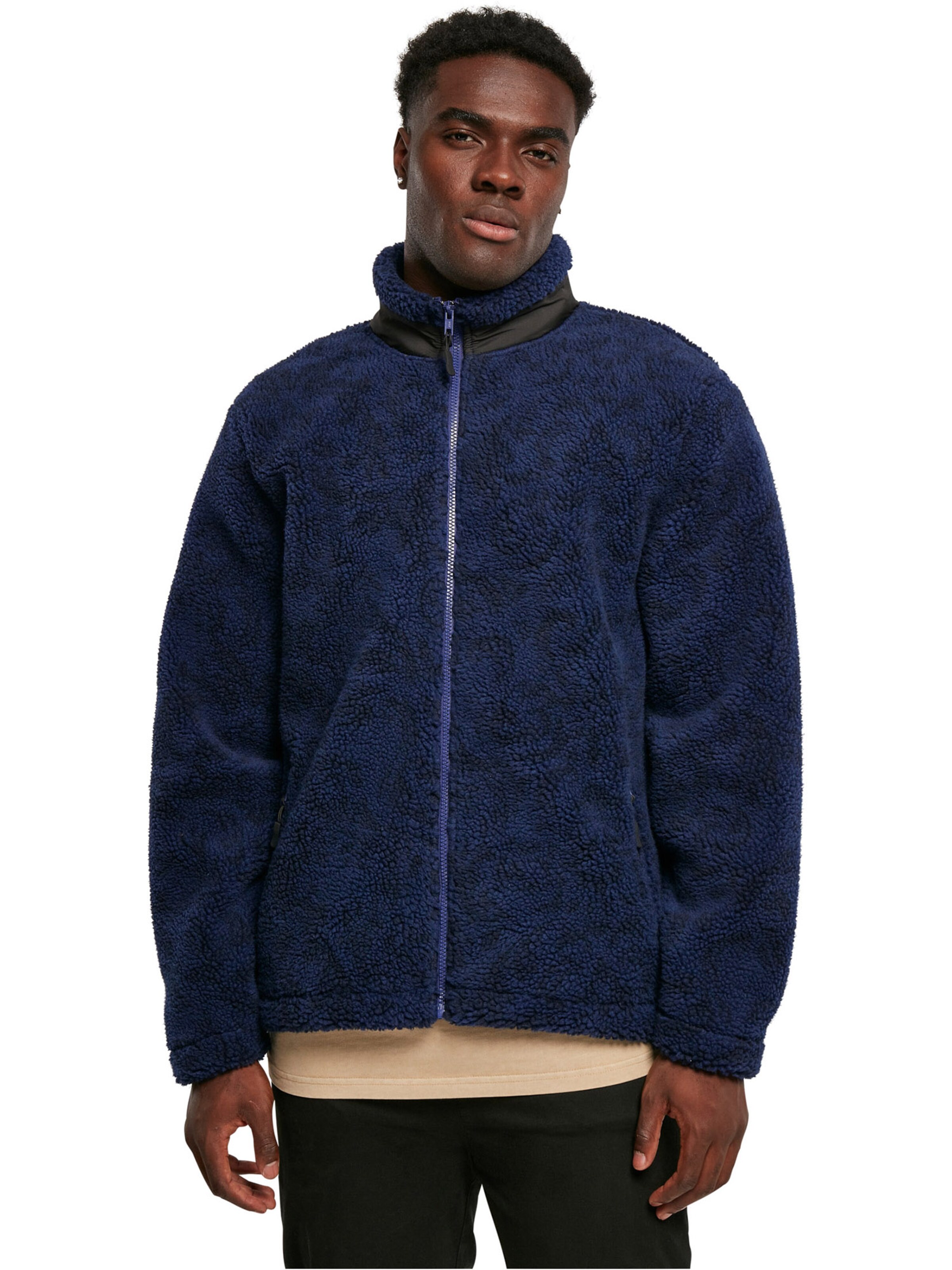 Urban Classics Between season jacket in Navy ABOUT YOU
