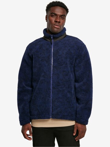 Urban Classics Between-season jacket in Blue: front