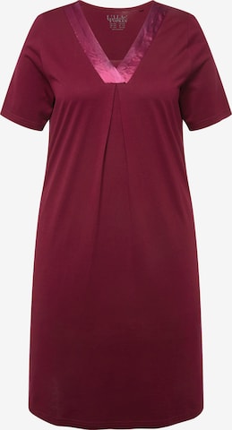 Ulla Popken Nightgown in Red: front