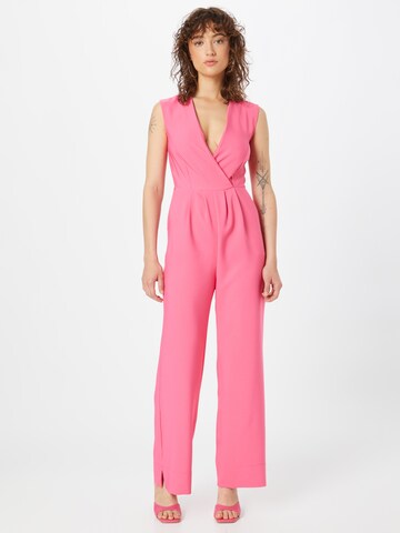 Closet London Jumpsuit in Roze: voorkant