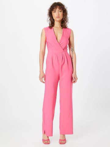 Closet London Jumpsuit in Pink: front