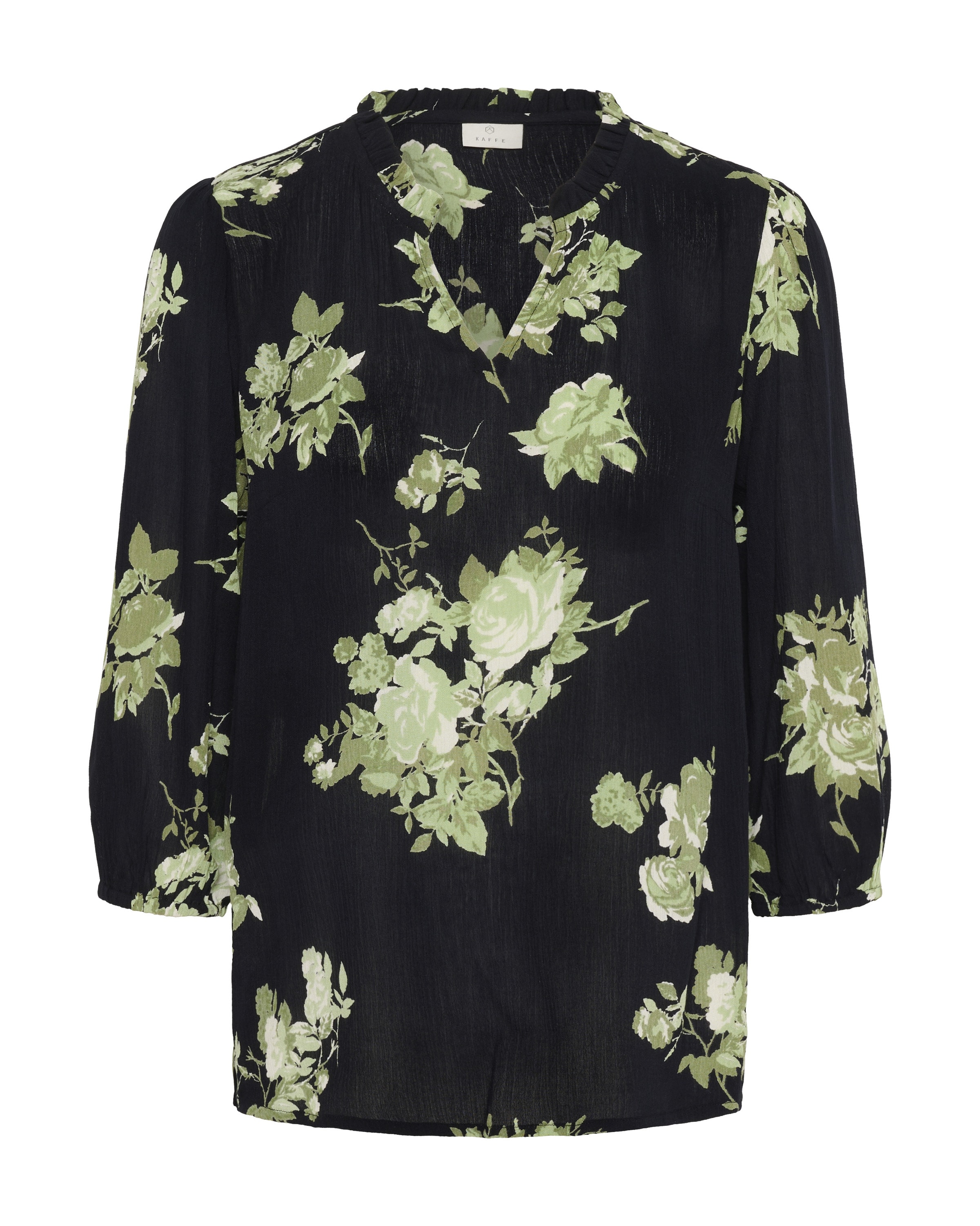 Kaffe Blouse 'Edita' in Green: front