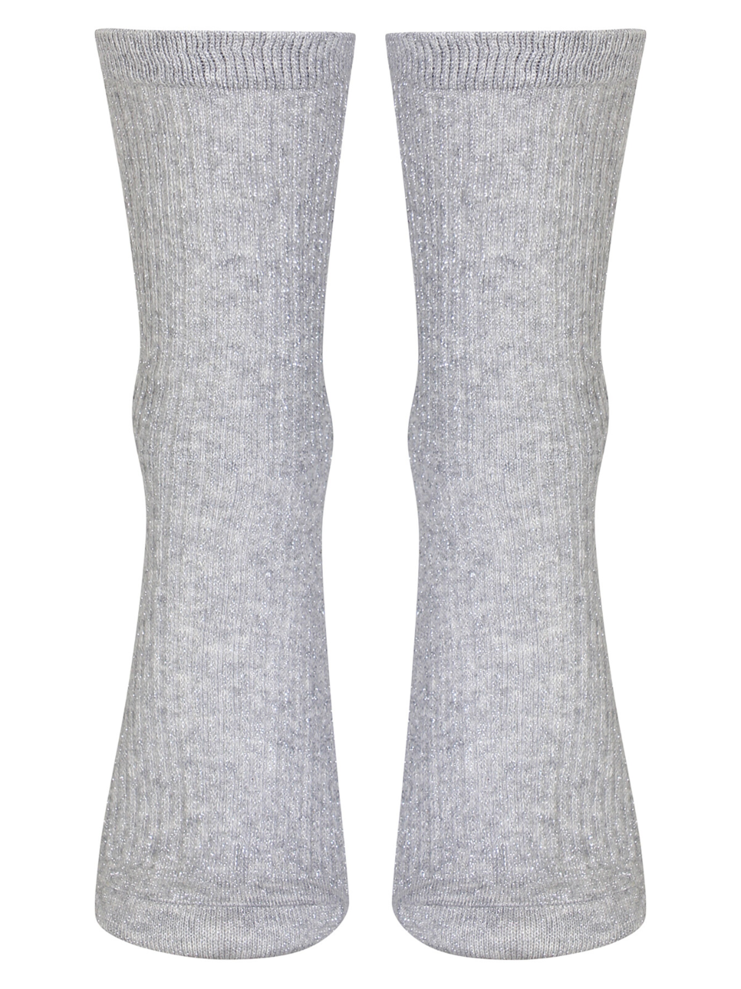 Zhenzi Socken 'Luana 701' in Grau
