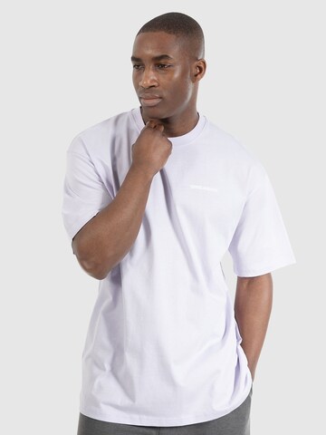 Smilodox Shirt 'Adrian' in Lila: Vorderseite
