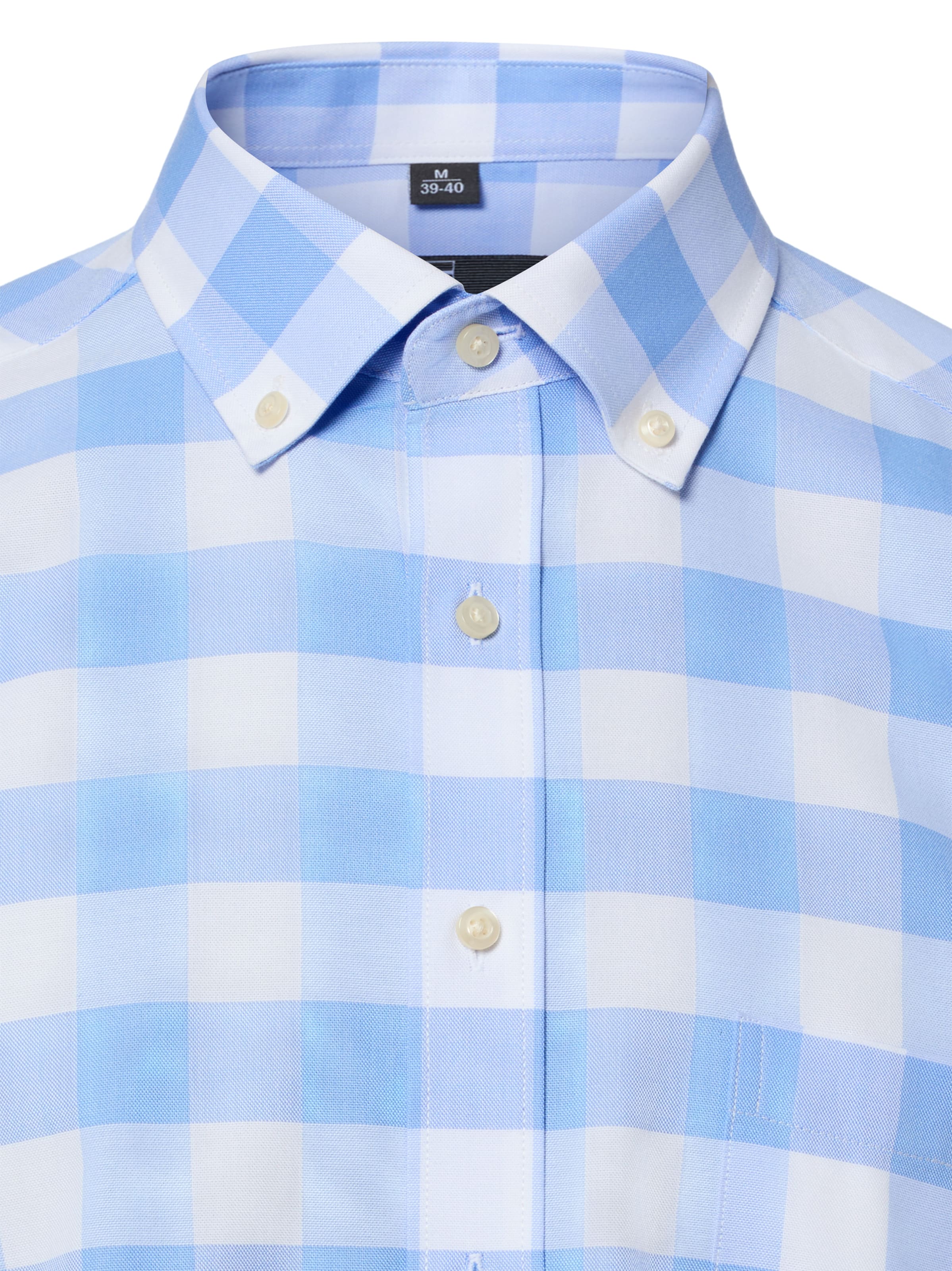 Fit confort Chemise Nils Sundström en bleu