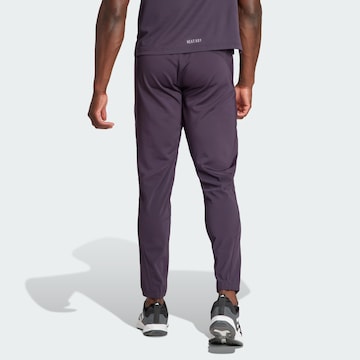 ADIDAS PERFORMANCE Regular Workout Pants 'D4T' in Purple