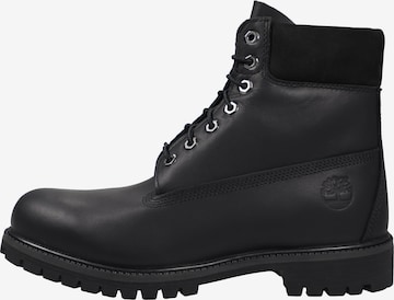 TIMBERLAND Lace-Up Boots in Black: front