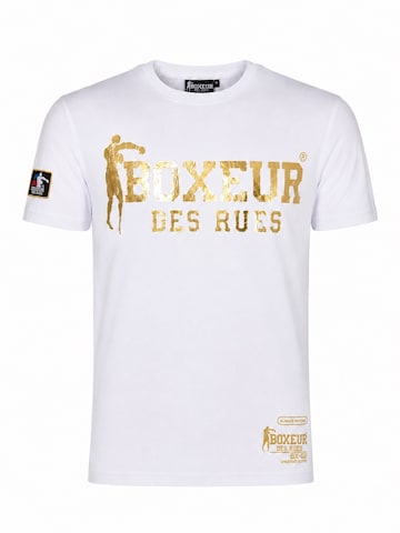 Boxeur des Rues Traditional Shirt in White: front