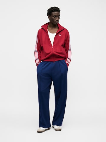 ADIDAS ORIGINALS Between-season jacket 'Firebird Drop Needle' in Red