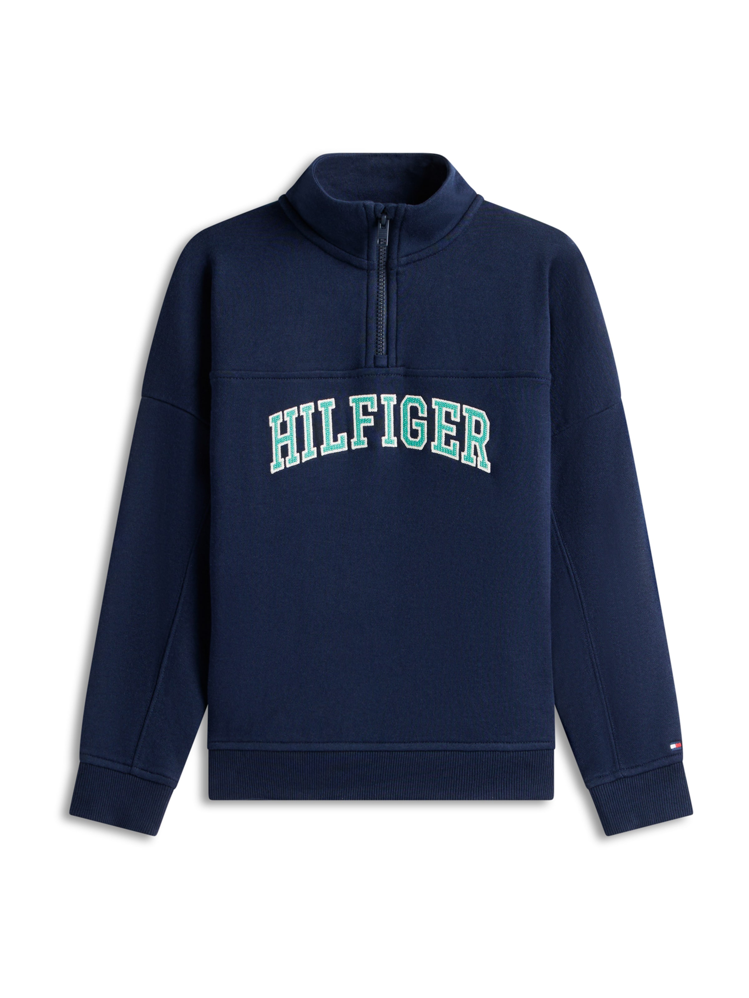 TOMMY HILFIGER Sweatshirt i blå: framsida