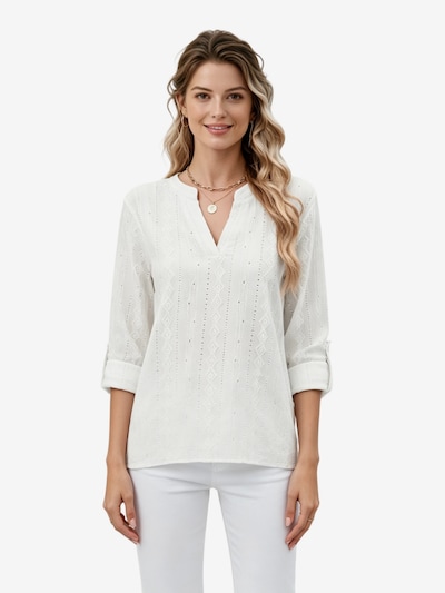 Yesfashion Bluse‌‌‌‌‌‌ in S in weiß, Produktansicht