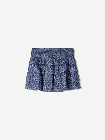 Jupe Bershka en bleu