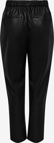 ONLY Regular Pleat-Front Pants 'LINA' in Black