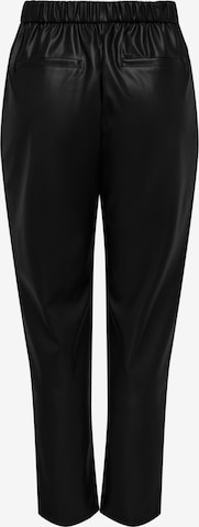 ONLY Regular Pleat-Front Pants 'LINA' in Black