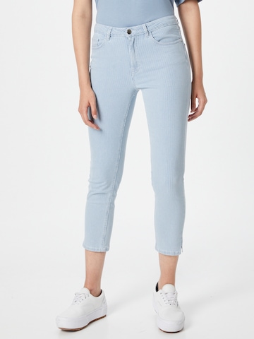 Slimfit Jeans 'ADELE' de la Maison 123 pe albastru: față