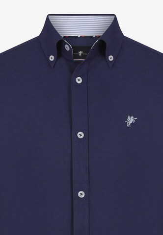 DENIM CULTURE Regular fit Overhemd 'Elroy' in Blauw