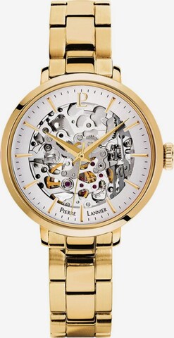 Montre à affichage analogique 'Pierre Lannier - Automatic watch Automatic - Automatic watch movement - Watch case width: 35 mm' Pierre Lannier en or : devant