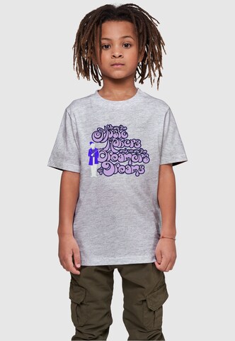 T-Shirt 'Willy Wonka - Dreamers' ABSOLUTE CULT en gris : devant