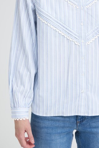 Chemisier 'IHLitu' ICHI en bleu